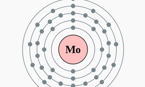 Elektronenschillen molybdeen