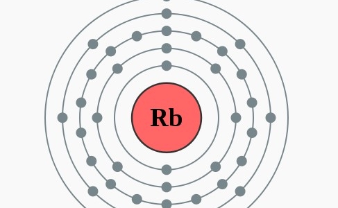 Elektronenschillen rubidium