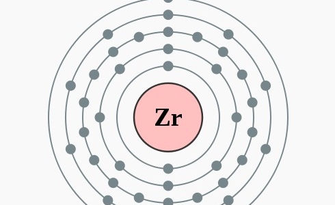 Elektronenschillen zirkonium