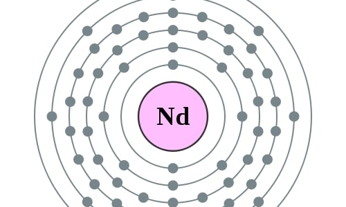 Elektronenschillen neodymium