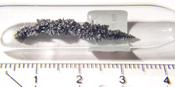 Vanadium kristallen electrolytic