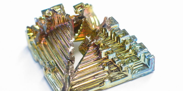 Bismut kristal klein