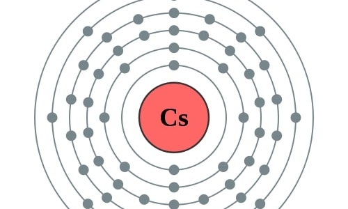 Elektronenschillen cesium