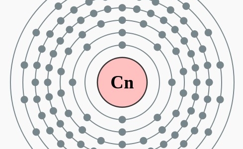 Elektronenschillen copernicium