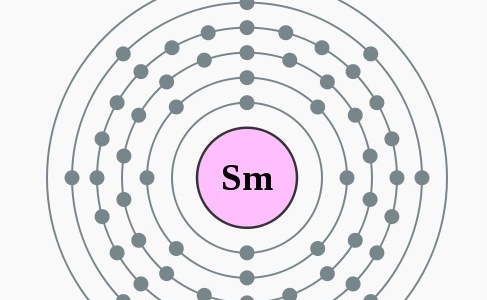 Elektronenschillen samarium