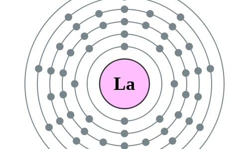 Elektronenschillen Lanthaan