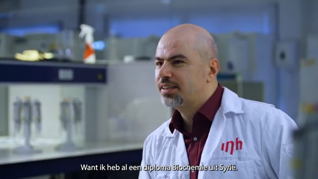 Na Biochemie in Syrië deed ik een versnelde studie